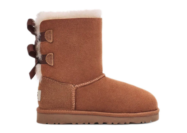 UGG Bailey Bow II Boot Chestnut (Kids)