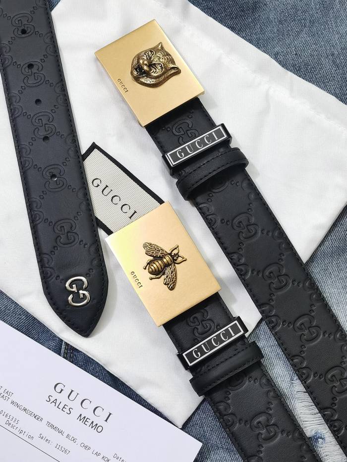 Streetwear Belt Gucci Signature