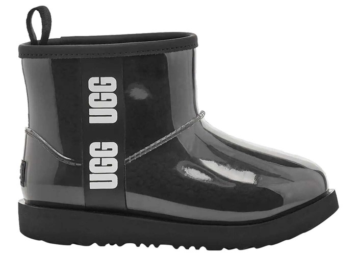 UGG Classic Clear Mini II Boot Black (Kids)