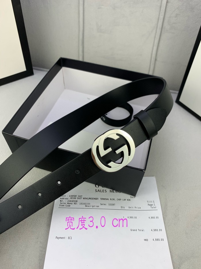 Streetwear Belt Gucci 160437