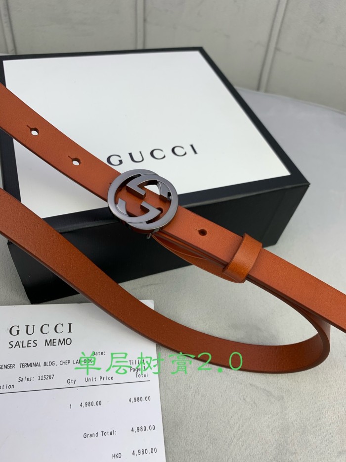 Streetwear Belt Gucci 160296