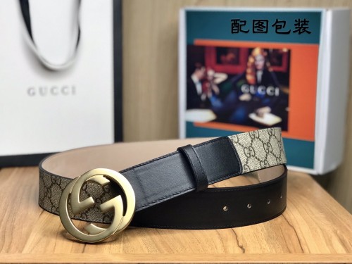 Streetwear Belt Gucci 160357 size:3.8 cm