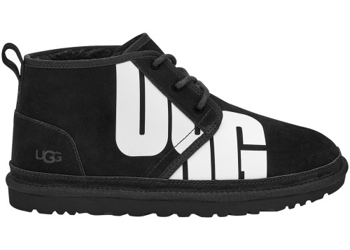 UGG Neumel Boot Chopd Black White