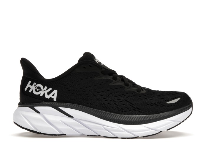 Hoka One One Clifton 8 Black White (Women's)