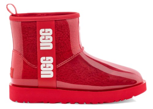 UGG Classic Clear Mini Boot Ribbon Red (Women's)