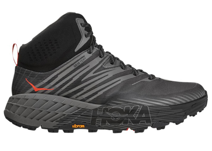 Hoka One One Speedgoat Mid Gore-Tex 2 Black Grey Red