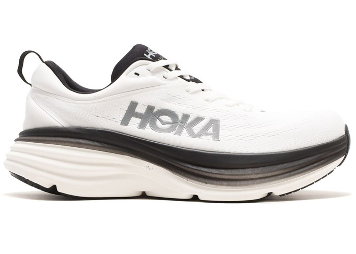 Hoka One One Bondi 8 White Black