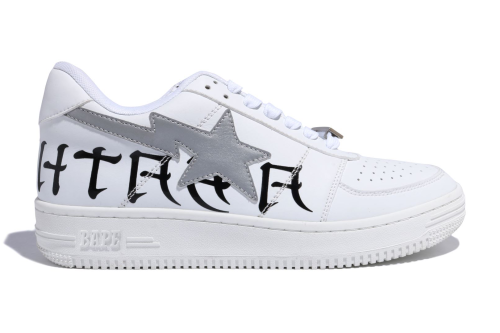 A Bathing Ape Bape Sta Low White 3M