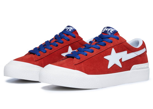 A Bathing Ape Mad Sta Red