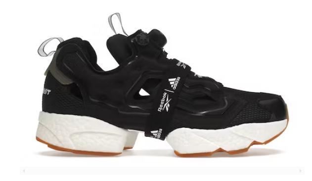 Reebok Instapump Fury Boost Black White Gum