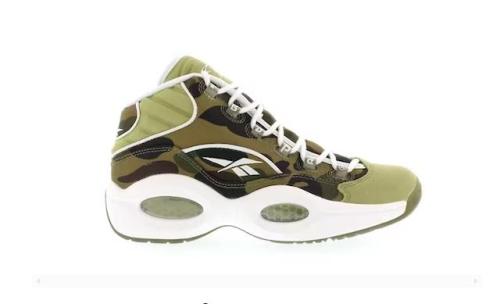 Reebok Question Mid mita sneakers X Bape 1st Camo