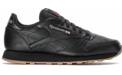 Reebok Classic Leather Black Gum