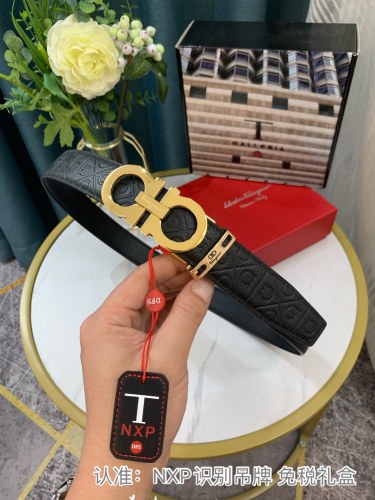 Streetwear Belt Ferragamo 319080 SIZE:3.5cm