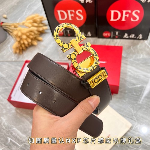 Streetwear Belt Ferragamo 321035 size:3.5cm