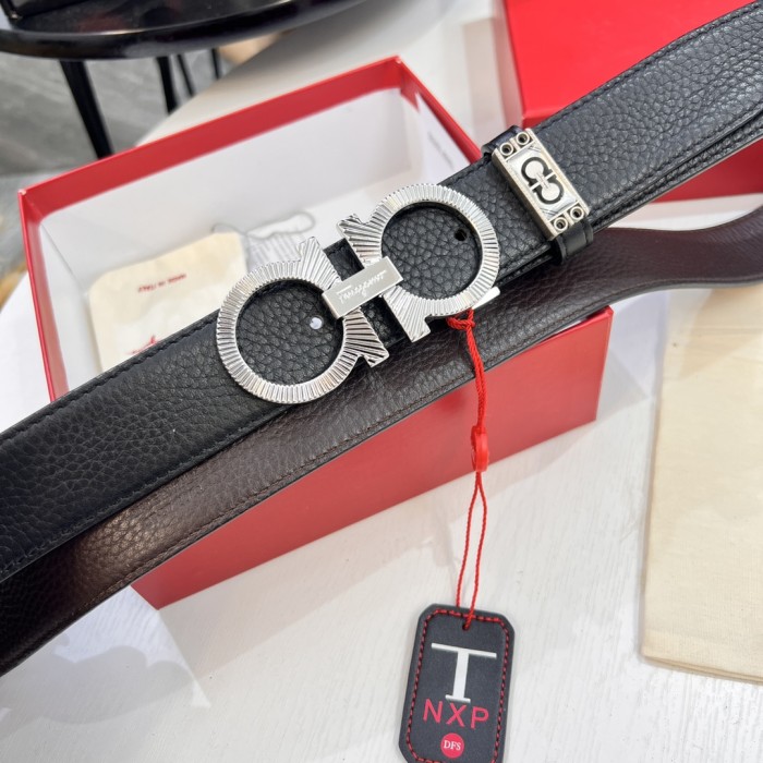 Streetwear Belt Ferragamo 320946 size:3.5cm