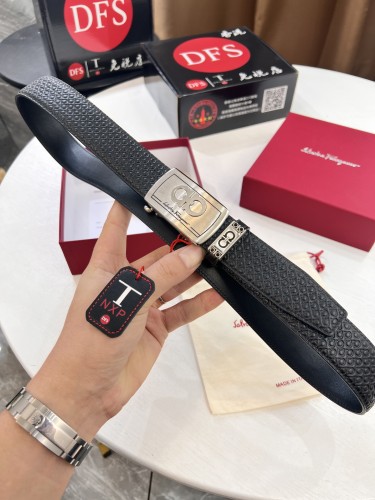 Streetwear Belt Ferragamo 320792 size:3.5cm