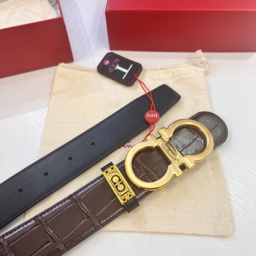 Streetwear Belt Ferragamo 320433 size:3.5cm