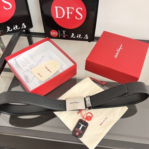 Streetwear Belt Ferragamo 320734 size:3.5cm