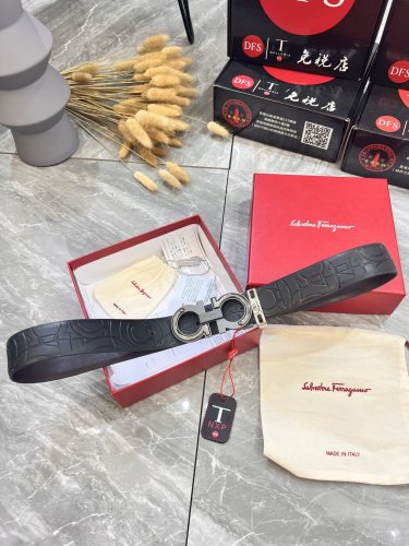 Streetwear Belt Ferragamo 319959 size:3.5cm
