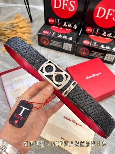 Streetwear Belt Ferragamo 320058 size:3.5cm