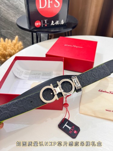 Streetwear Belt Ferragamo 319723 size:3.5cm