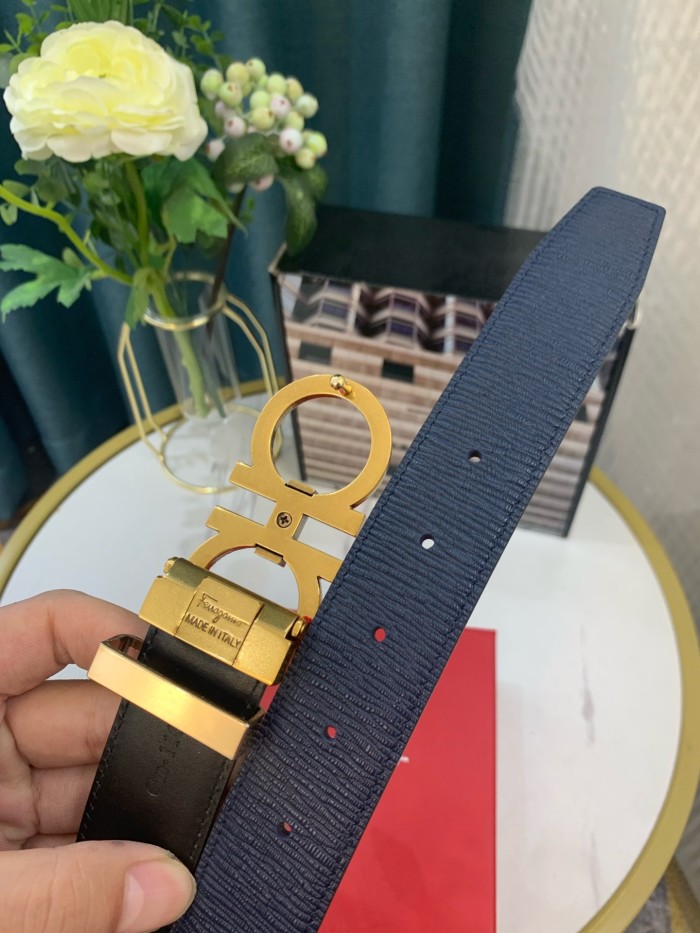 Streetwear Belt Ferragamo 319137 size:3.5cm