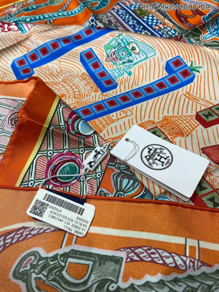 Streetwear Scarf Hermes 326554 SIZE:90cm*90cm