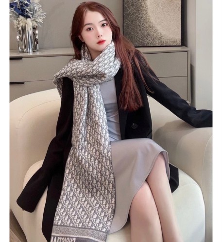 Streetwear Scarf Dior 329659 SIZE:45x180cm