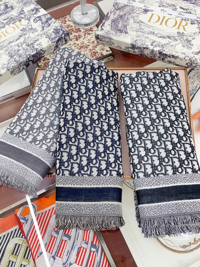 Streetwear Scarf Dior 328756 SIZE:140cm*140cm