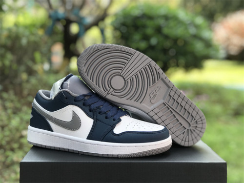 Authentic Air Jordan 1 Low “True Blue”