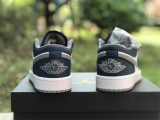 Authentic Air Jordan 1 Low “True Blue”