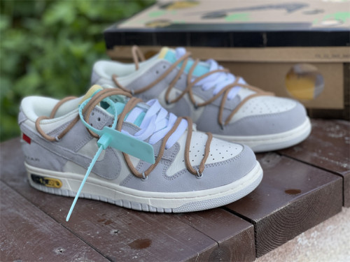 Authentic Off-White x Nike Dunk Low “11 to 50”