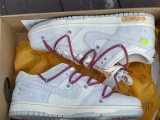Authentic Off-White x Nike Dunk Low “25 to 50”