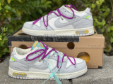Authentic Off-White x Nike Dunk Low “21 to 50”