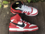Authentic Ambush x Nike Dunk High Red/White