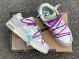 Authentic Off-White x Nike Dunk Low “21 to 50”