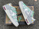 Authentic Off-White x Nike Dunk Low “04 to 50”