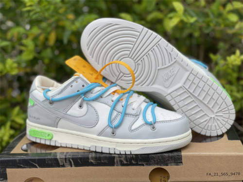 Authentic Off-White x Nike Dunk Low “02 to 50”