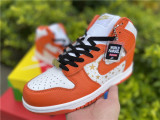 Authentic Supreme x Nike SB Dunk High”Stars Orange”
