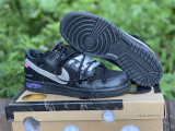 Authentic Off-White x Nike Dunk Low “50 to 50”