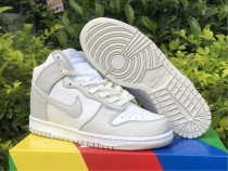 Authentic Nike Dunk High Vast Grey