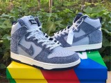 Authentic Nike SB Dunk High Dark Blue/White