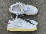 Authentic OFF-WHITE x Futura x Nike Dunk Low “01 to 50”