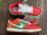 Authentic Dunk SB Low Chile Red/White-Safety Orange