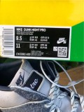 Authentic Nike SB Dunk High Dark Blue/White