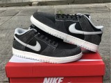 Authentic SB Dunk Low “Zebra” Black/Pure Platinum-Canvas Sail