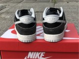 Authentic SB Dunk Low “Zebra” Black/Pure Platinum-Canvas Sail