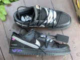 Authentic Off-White x Nike Dunk Low “50 to 50”
