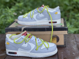 Authentic Off-White x Nike Dunk Low “08 to 50”