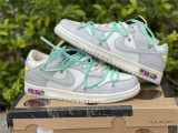 Authentic Off-White x Nike Dunk Low “04 to 50”